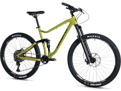 Celoodpružené horské kolo Leader Fox HARPER 29" 2025, army