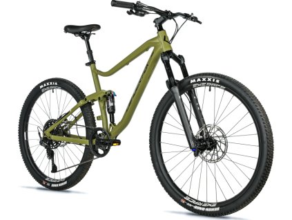 Celoodpružené horské kolo Leader Fox HARPER 29" 2026, khaki