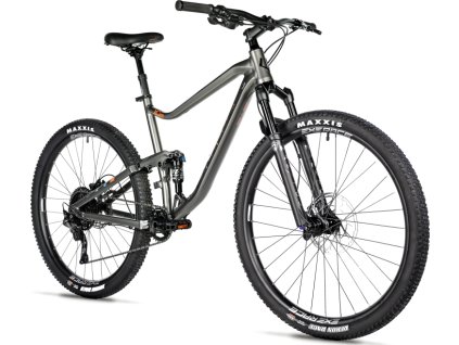 Celoodpružené horské kolo Leader Fox TRION 29" 2026, silver