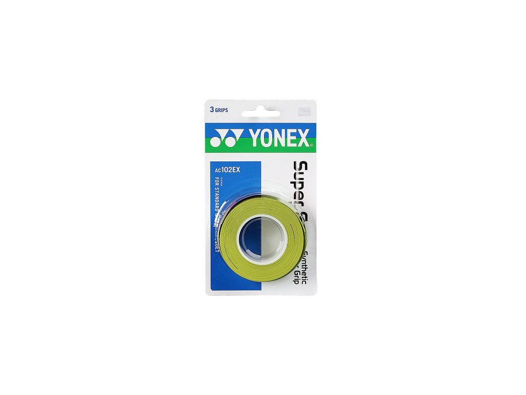 Omotávka Yonex Super Grap AC 102 | 3 ks | limetka
