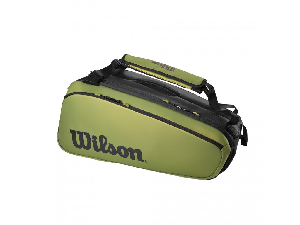 Bag na rakety Wilson SUPER TOUR 9PK Blade | 2021 | zelený