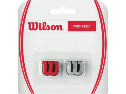 Vibrastop Wilson Pro Feel | červená, stříbrná | 2 ks