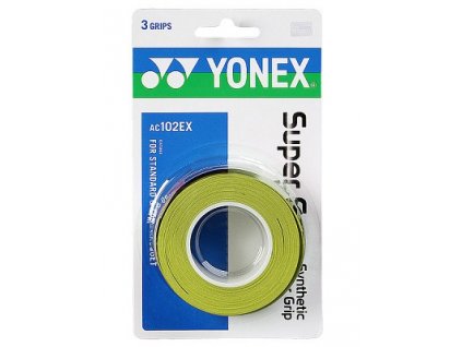 Omotávka Yonex Super Grap AC 102 | 3 ks | limetka