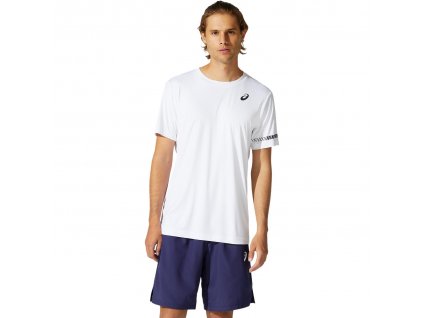 Tričko pánské Asics COURT M SS TEE | 2021 | bílé