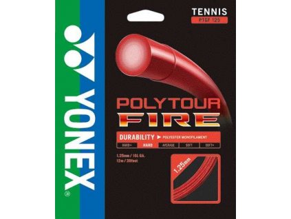 Tenisový výplet Yonex Poly Tour Fire | 1.25 mm | 12m