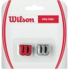 Vibrastop Wilson Pro Feel | červená, stříbrná | 2 ks