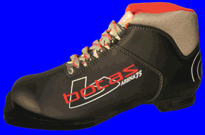 lyžařská běžecká obuv NN 75 Botas různé vzory Barva: Černá, Velikost: 38
