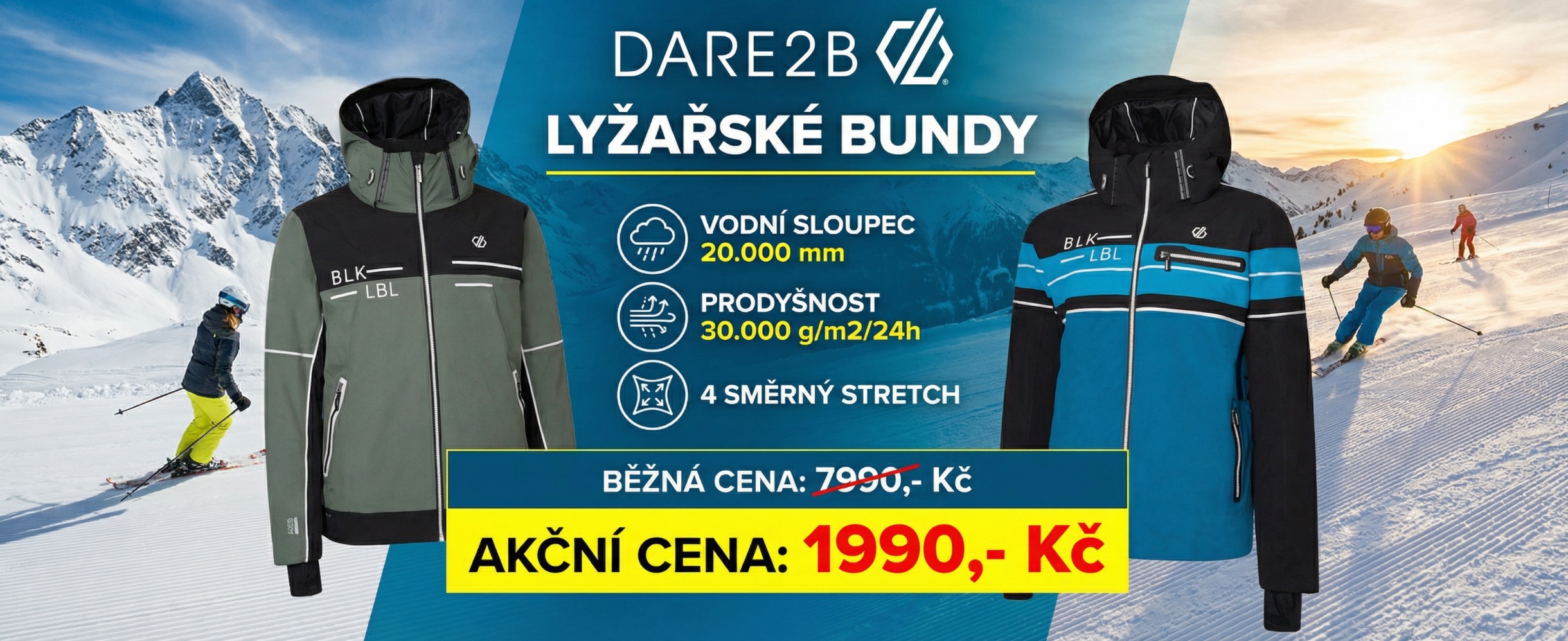 lyžařské bundy dare2b