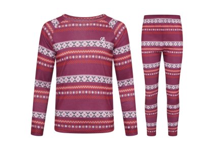detske termopradlo set dare2b amaze tmave ruzova 152