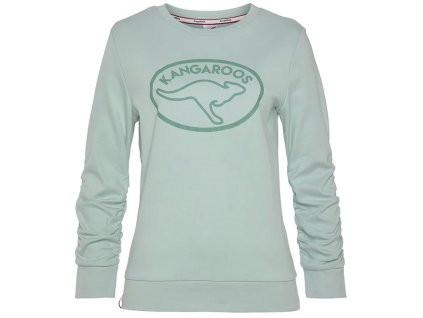 Dámská mikina Kangaroos zelená mint