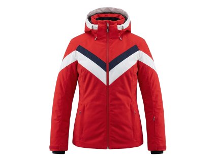 damska lyzarska bunda phenix red