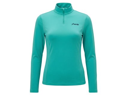 Dámské funkční triko Phenix Basic Set-in Sleeve Mock mint 25