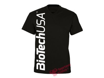 Pánske tričko - čierne - BioTech USA