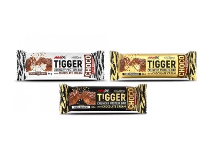 TIGGER Zero CHOCO bar 60 g - Amix
