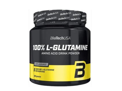 100% L-Glutamine 500 g - BioTech USA