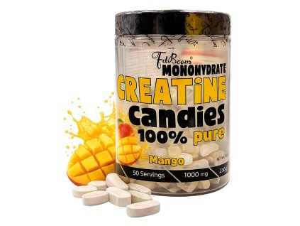 creatine candies 250 tabliet fitboom mango SportovaVyziva.sk
