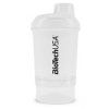 Šejker Nano biely - 300 ml + 150 ml - BioTech USA