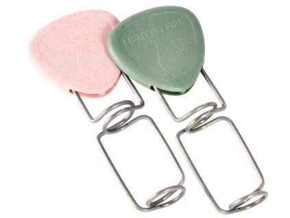 Light My Fire GRANDPA'S FIREFORK 2 pack Sandygreen/Dustypink