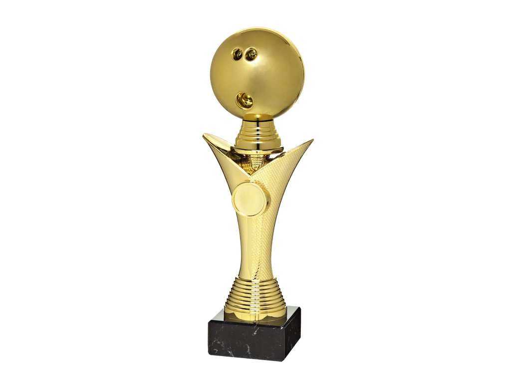Sportovní pohár - trofej X713/P504- BOWLING (Výška trofeje BOWLING-30cm-sportovní pohár-trofej)