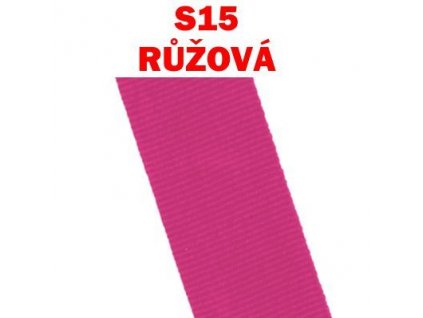 sportovni pohary stuhy 4j S15 RŮŽOVÁ