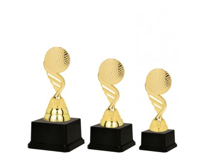 Soška - sportovní pohár  - GOLF - PB/P430 (Výška poháru Soška C -GOLF- 15,5cm)