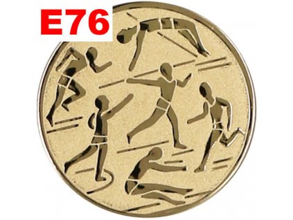 Emblém E76 - VÍCEBOJ - umístění na sportovní pohár nebo medaili (Průměr emblému Průměr 50mm)