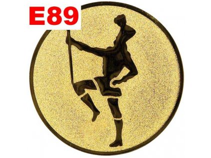 Emblém E89 - MAŽORETKA - umístění na sportovní pohár nebo medaili (Průměr emblému Průměr 50mm)