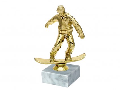 sportovni pohary 4j soska snowboardista WM 34552