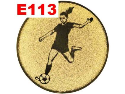 emblémy e113 fotbal sportovni pohary 4j