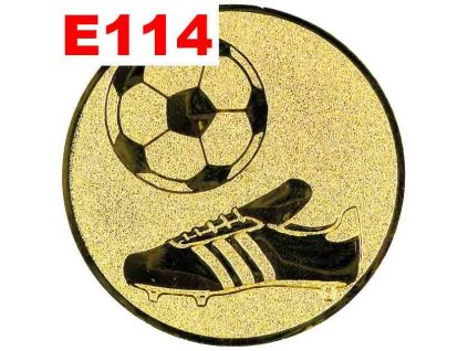 emblémy e114 fotbal sportovni pohary 4j