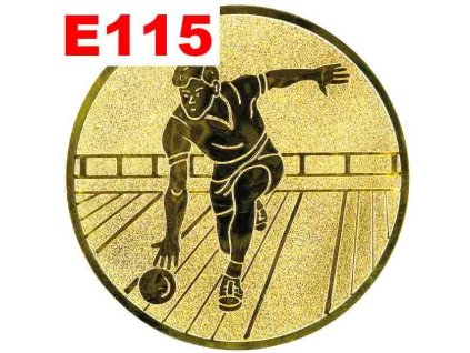emblémy e115 kulecnik bowling pohary