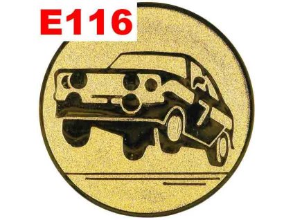 Emblémy E116 auta pohary 4j