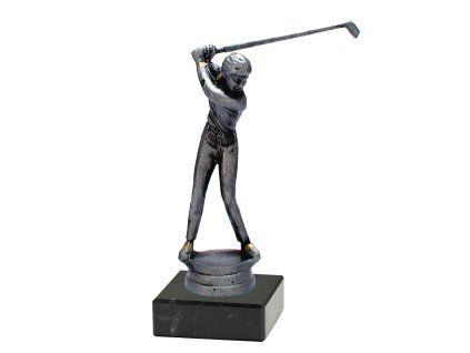 sportovni pohary golfistka 34224 bronz bmx