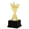 Soška - sportovní pohár  - BOWLING-KULEČNÍK - PB/P417 (Výška poháru Soška C -BOWLING-KULEČNÍK- 15,5cm)