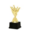 Soška - sportovní pohár  - BOWLING-KULEČNÍK - PB/P417 (Výška poháru Soška C -BOWLING-KULEČNÍK- 15,5cm)