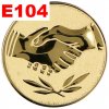 Emblém E104 - SPOLUPRÁCE - umístění na sportovní pohár nebo medaili (Průměr emblému Průměr 50mm)
