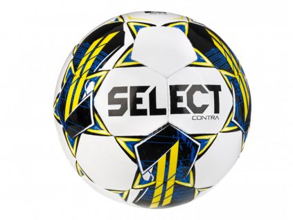 Fotbalový míč Select FB Contra bílo žlutá vel.5