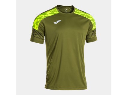 Fotbalový dres JOMA CHAMPIONSHIP VIII kaki fluor žlutý