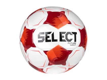 24819 fotbalovy mic select fb future light bilo cervena velikost mice 4