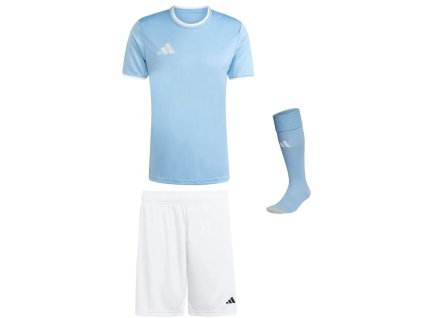 adidas entrada 26 trikotsatz farbe light blue white light blue