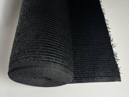 Stínící síť na plot 1,8x20m role, stínivost 100%, černá 200g/m2