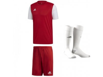 Fotbalový komplet Adidas Estro 19 dres, trenky a stulpny