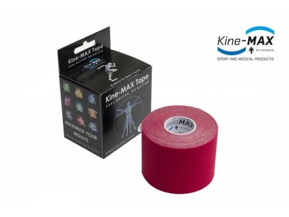 Kinesiologický tejp MAX Tape Classic červený 5x5cm