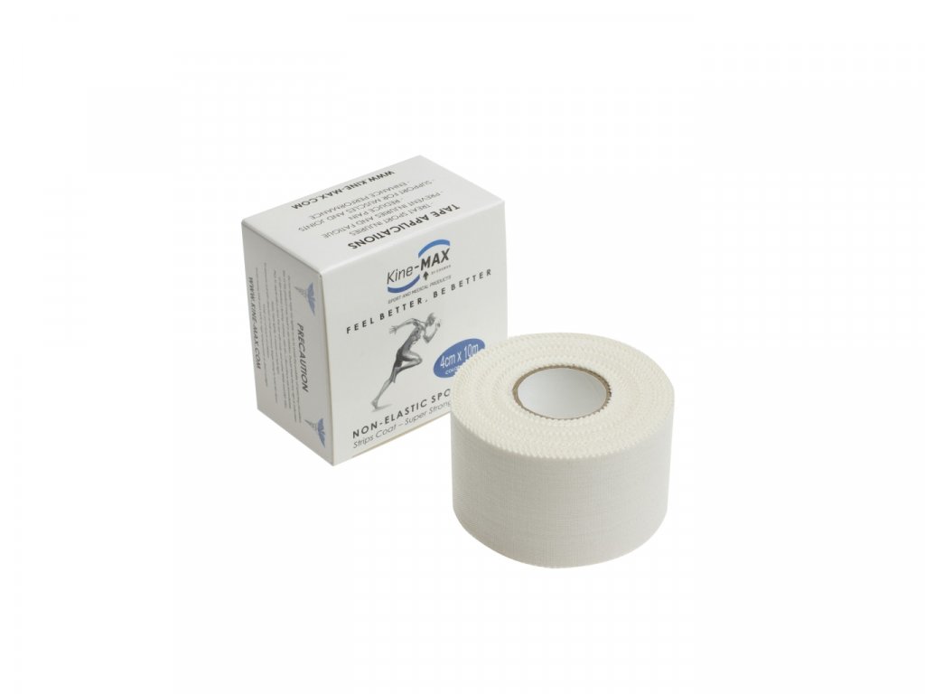 KineMAX Neelastická tejpovací páska Strips Coat 4cm x 10m Kine-MAX Sport Tape