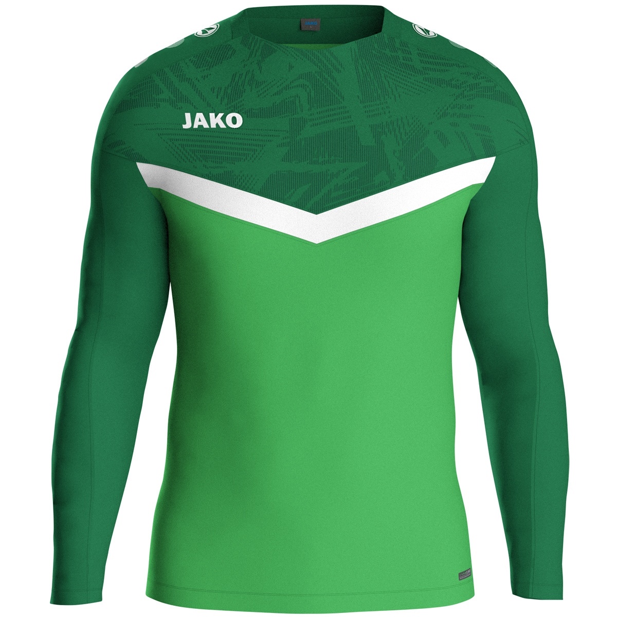 Mikina JAKO Iconic zelená Velikost: M