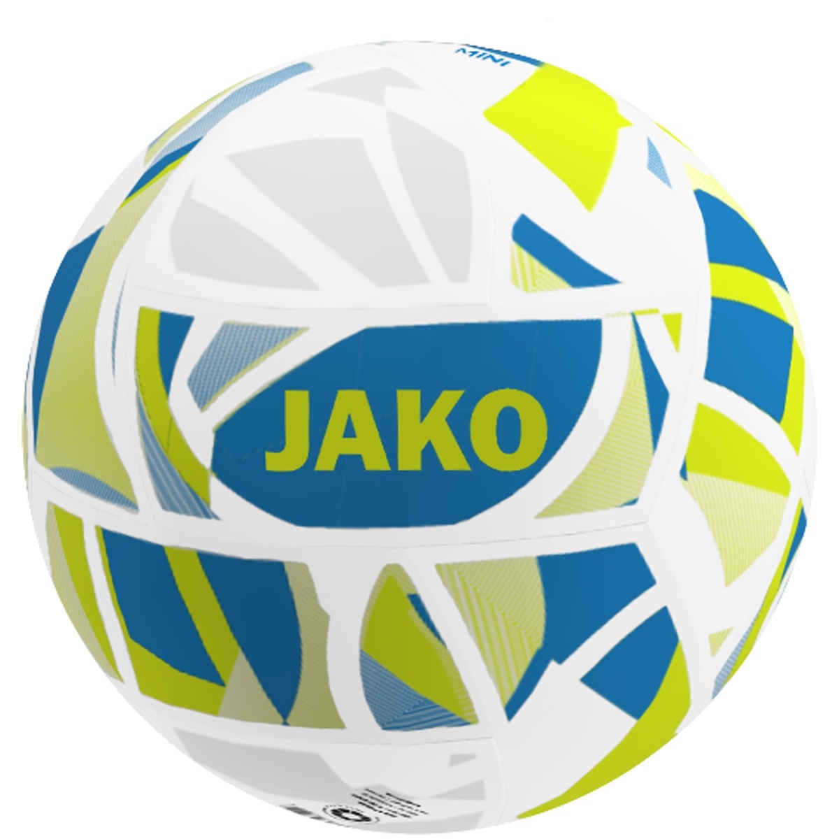 Mini Ball JAKO Iconic žluto modrý