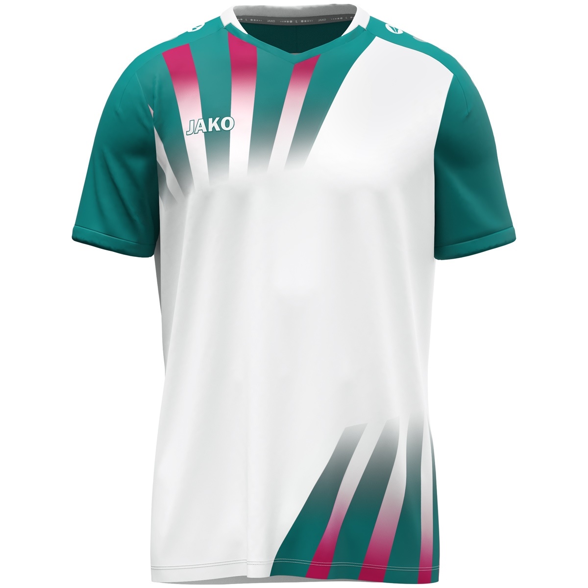 Dres s krátkým rukávem JAKO Vintage tyrkysový Velikost: XL