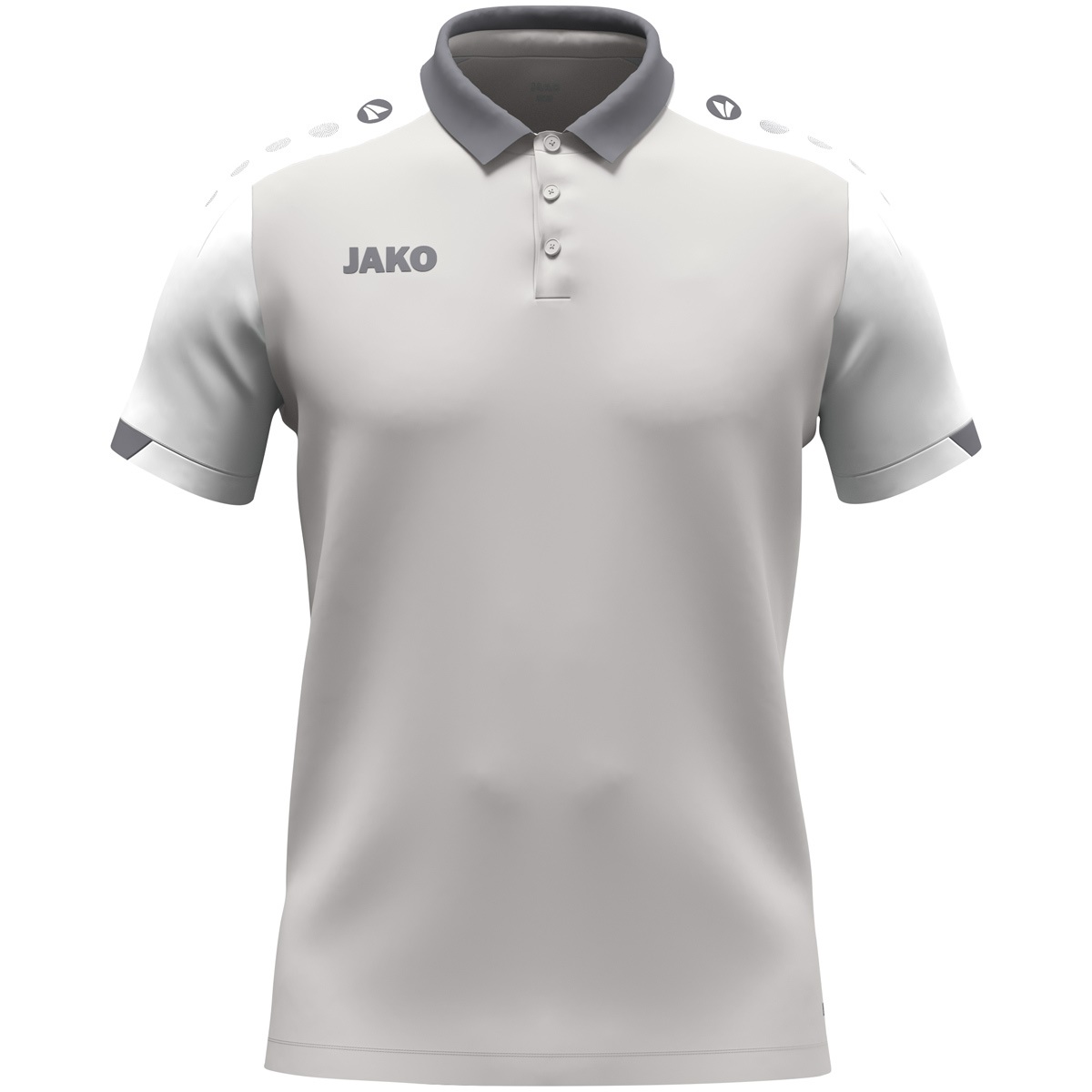 Triko s límečkem JAKO DYNAMIC šedé pánské/dámské Velikost: M