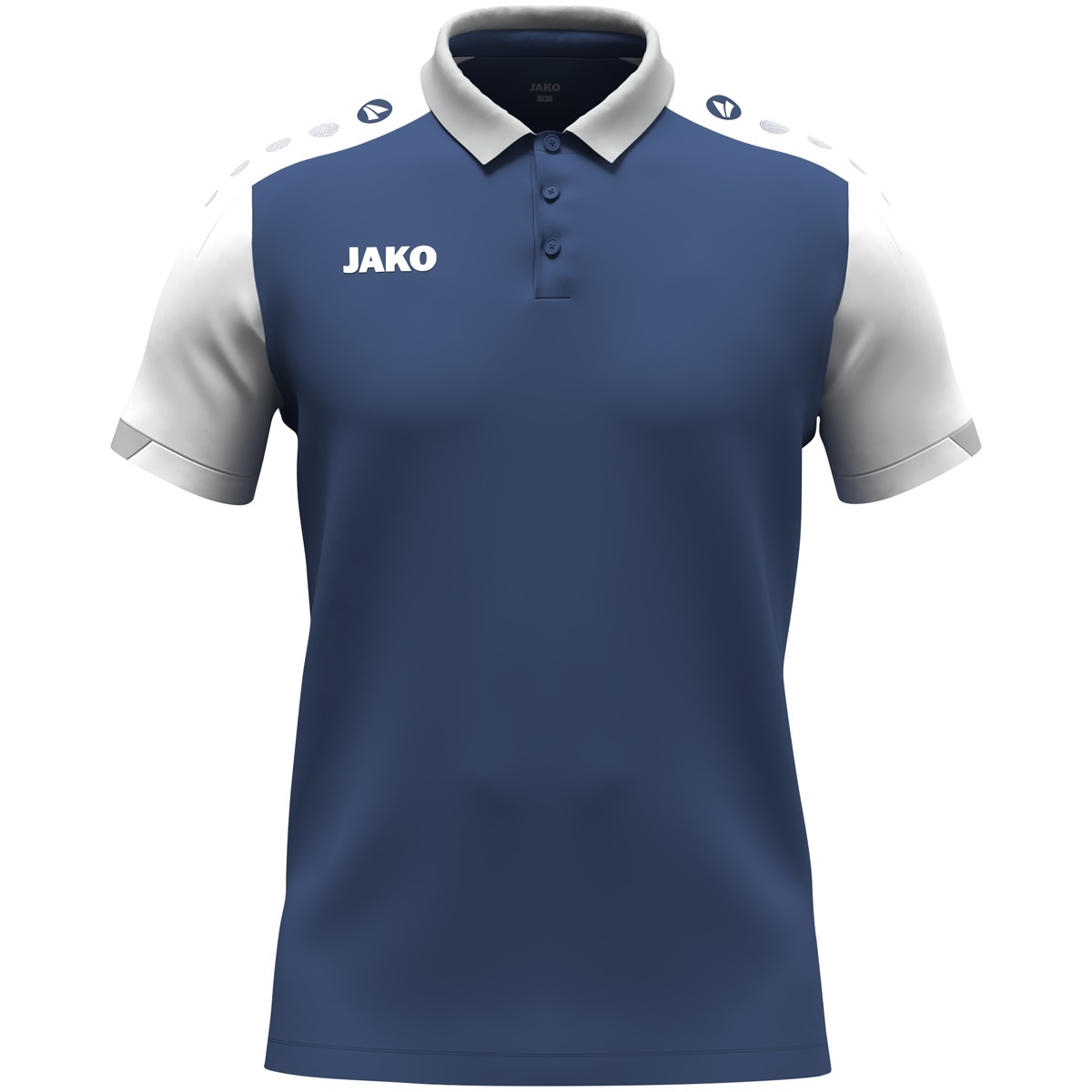 Triko s límečkem JAKO DYNAMIC šedo modrá pánské/dámské Velikost: M