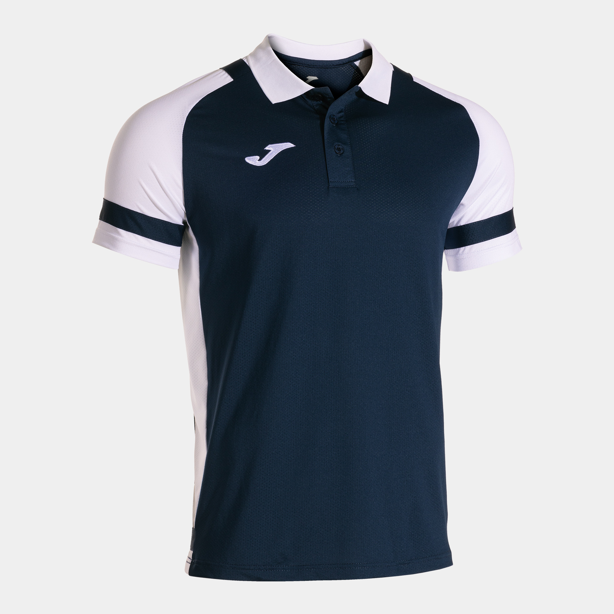 Triko POLO s límečkem JOMA Lider tm.modro bílé Velikost: 3XS